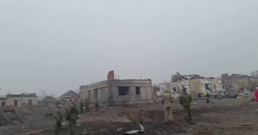 Russia accidentally drops bombs on own village as missiles continue to bombard Ukraine