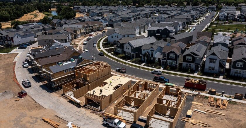 The housing shortage is finally coming to an end