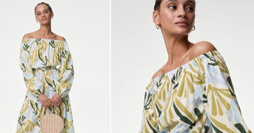 M&S ‘flattering’ maxi dress ‘hides bloated tummies’ and is great for summer weddings