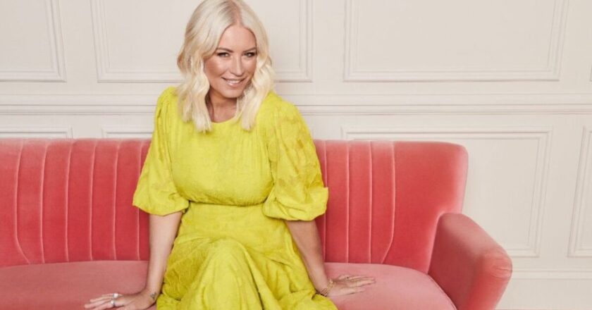 Denise Van Outen launches occasionwear that hides arms and shape curves