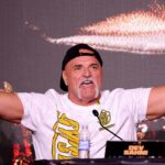 Tyson Fury’s father, John, headbutts Oleksandr Usyk’s camp member in heated altercation before title fight