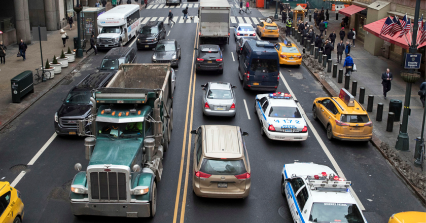 Truckers file lawsuit against NYC over city’s ‘congestion fee’