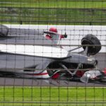 IndyCar driver gets airborne in scary crash at Indianapolis 500 practice
