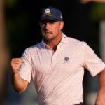 US Open 2024: Bryson DeChambeau heads into final round with big lead after separating from pack