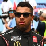 Bubba Wallace retaliates against Alex Bowman following spin out at NASCAR’s Chicago Street Course