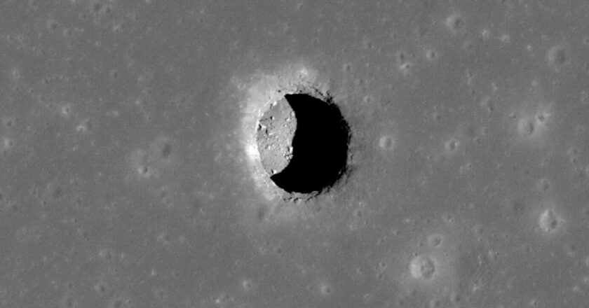 Scientists discover massive cave on moon that could be used to shelter astronauts