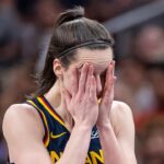 Caitlin Clark struggles to ‘control emotions’ after taking hits, not getting fouls called