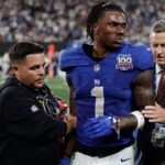 Giants’ woes continue as star rookie Malik Nabers suffers concussion in loss to Cowboys