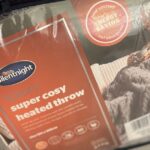 Heated throw recommended by reviewer who is always cold