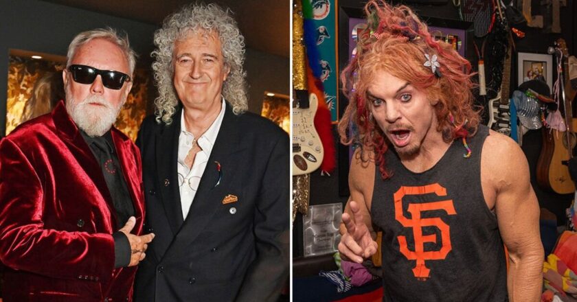 Carrot Top on his close friendship with Queen’s Brian May and Roger Taylor | Music | Entertainment