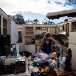 à Palm Beach Garden, en Floride, les habitants sous le choc