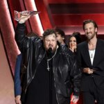 Jelly Roll was ‘so nervous’ at the CMAs, the singer shattered his award