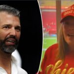 Donald Trump Jr praises Patrick Mahomes’ mom for support: ‘Let’s go America’