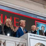 Trump rings NYSE opening bell to kick off trading