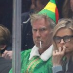 Will Ferrell appears at Kings game as disheveled Buddy the Elf