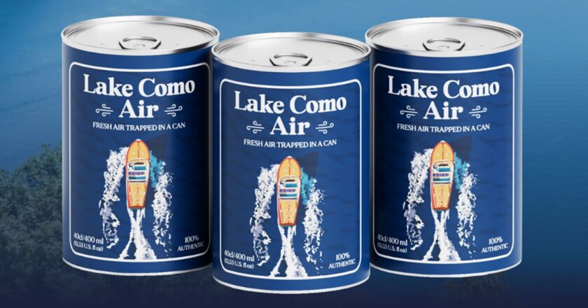 Lake Como in a can? ‘Air’ from tourist destination on sale for $11 in Italy