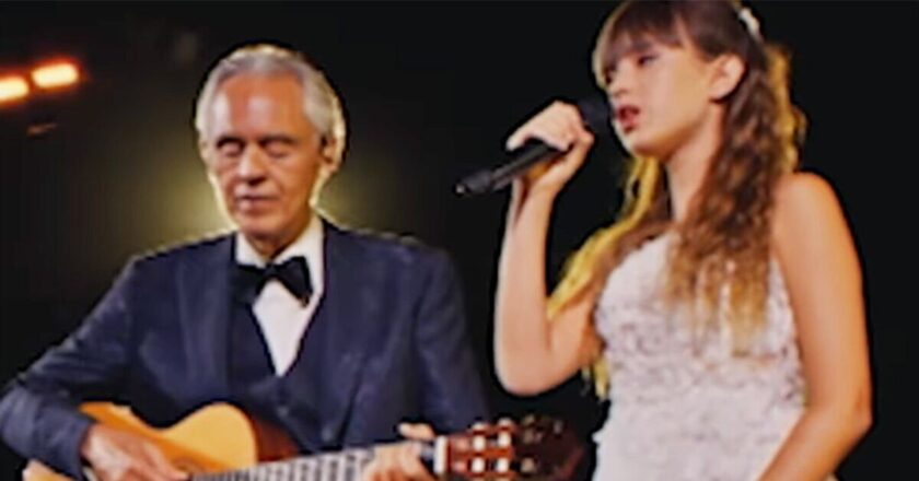 Andrea Bocelli and daughter Virginia Bocelli, 12, perform duet in new footage | Music | Entertainment