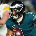 Eagles star Jalen Hurts’ playoff availability up in air as he remains in concussion protocol