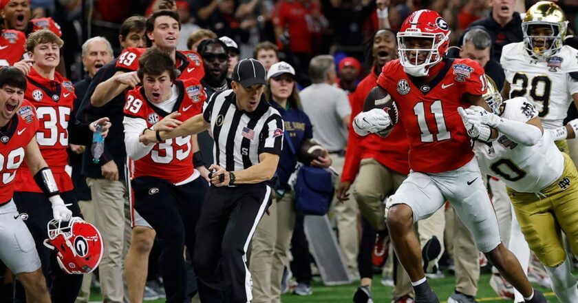 Kirby Smart reacts to inactive Georgia player drawing bizarre penalty in Sugar Bowl loss: ‘Undisciplined’