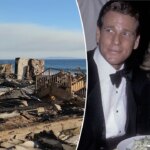 LA fires destroyed Ryan O’Neal’s Malibu home he once shared with Farrah Fawcett