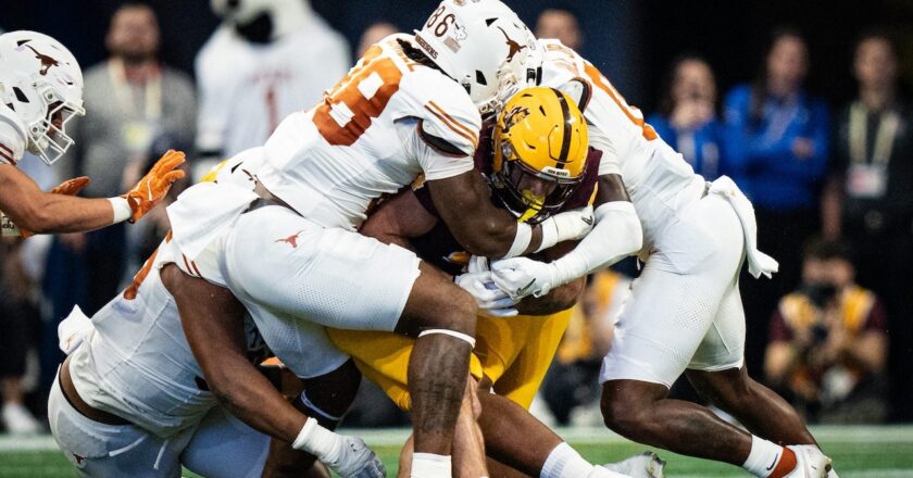 Texas survives double OT scare from Arizona State in college football playoff thriller