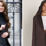 Princess Kate wows fans – buy a similar chocolate brown blazer for £25 | Royal | News