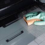 Oven glass will be sparkling clean if you use £1.40 kitchen essential