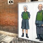 Defaced Holocaust mural finds new home in Rome’s Shoah Museum