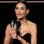 Demi Moore continues winning streak at Critics Choice Awards – as Zoe Saldana and Adrien Brody also take home top prizes | Ents & Arts News