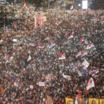 Mass anti-government protests against corruption hit Russia ally Serbia