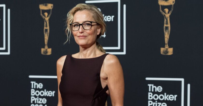Gillian Anderson’s saucy tales in running for top book award | UK | News