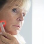 LED anti-ageing wand reduces appearance of crow’s feet and wrinkles