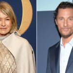 Why Matthew McConaughey ‘scared’ Martha Stewart while filming together