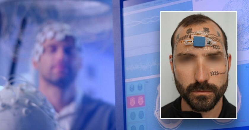 Researchers develop face ‘e-tattoo’ to track mental workload in high-stress jobs