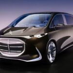 Luxury Mercedes electric van with 65-inch screen, 42 speakers