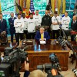 Rencontre ubuesque à la Maison Blanche entre Donald Trump et une délégation de la Juventus Turin