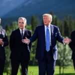 Donald Trump quitte précipitamment un G7 percuté par les conflits au Proche-Orient et en Ukraine, et s’en prend à Emmanuel Macron