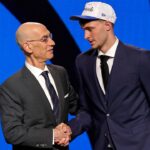NBA Draft fan heckles Adam Silver over Mavericks draft lottery controversy