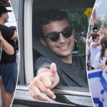 Former Hamas hostage Edan Alexander returns to New Jersey after 585 days