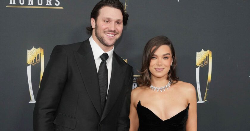MVP Josh Allen gets married to Hailee Steinfeld