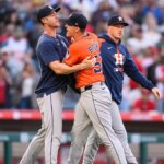 Astros win in extras after Hunter Brown-Zach Neto confrontation clears benches