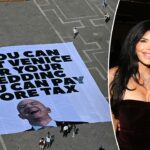 Jeff Bezos’ wedding planners deny ‘taking over’ Venice amid local backlash