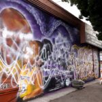 Kobe Bryant mural defaced days before LA riots pop off