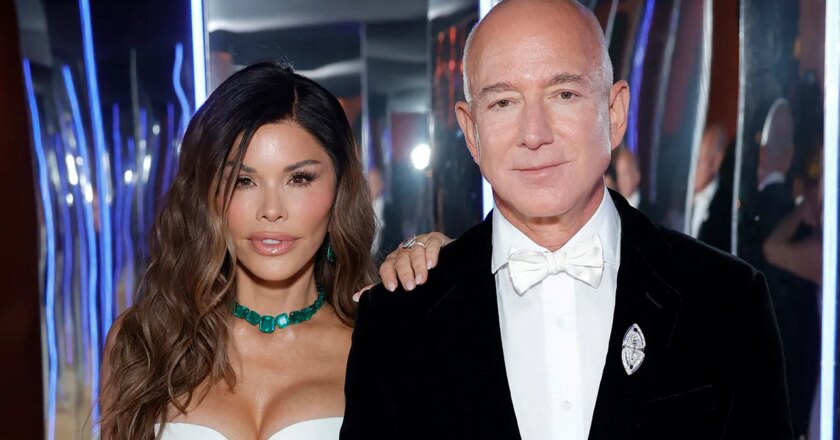Jeff Bezos and Lauren Sánchez share PDA at foam party on yacht in Croatia