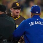 Dodgers-Padres tensions flare after Tatis, Ohtani hit by pitches in rivalry