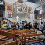 22 dead, 63 injured in suspected Islamic State attack on Syrian church
