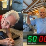Senior fitness record: 80-year-old holds plank for astonishing 50 minutes