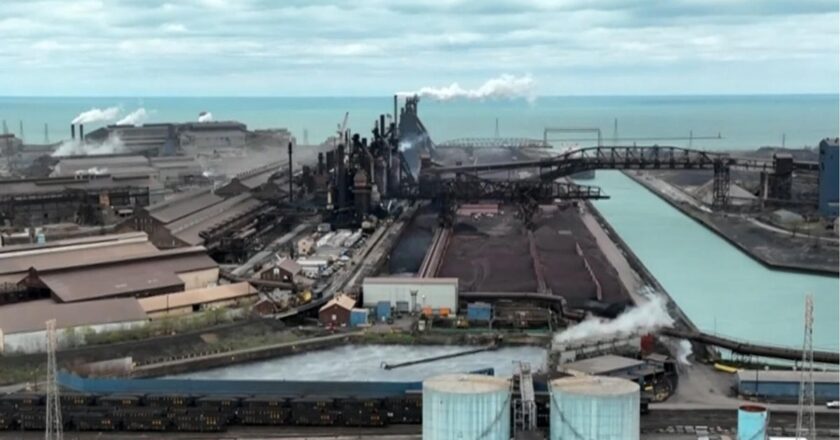 Residents near America’s largest steel mill fight for cleaner air