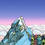 Sur les pentes de l’Everest, des candidats à l’exploit toujours plus nombreux