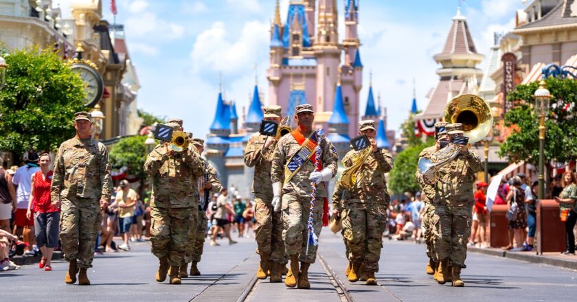Disney marks 70 years of honoring military with daily flag retreat ceremony